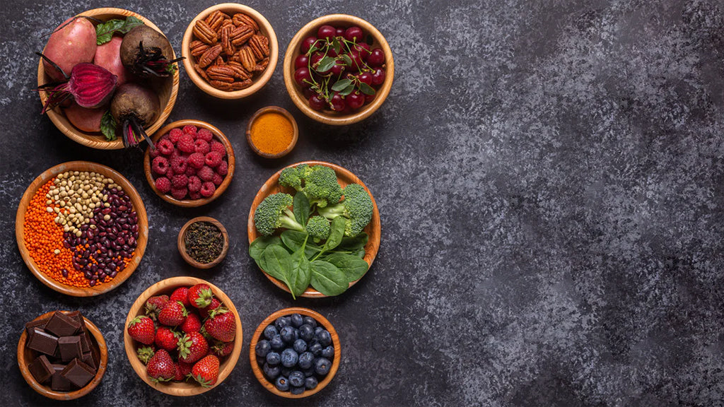 Alimentos que contienen antioxidantes