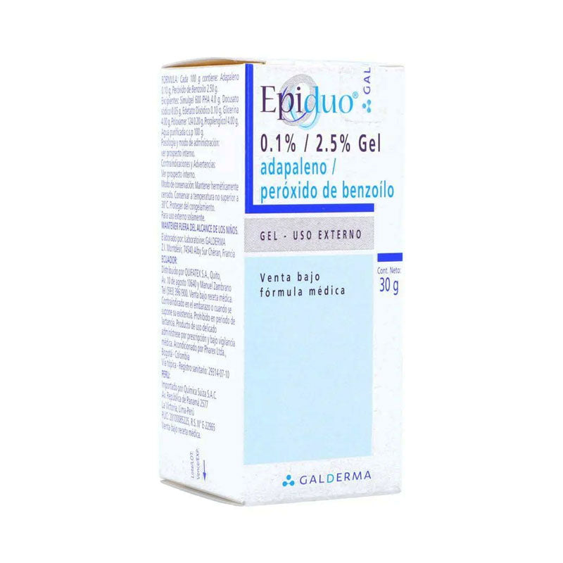 Epiduo Gel Antiacne 30 G | Galderma