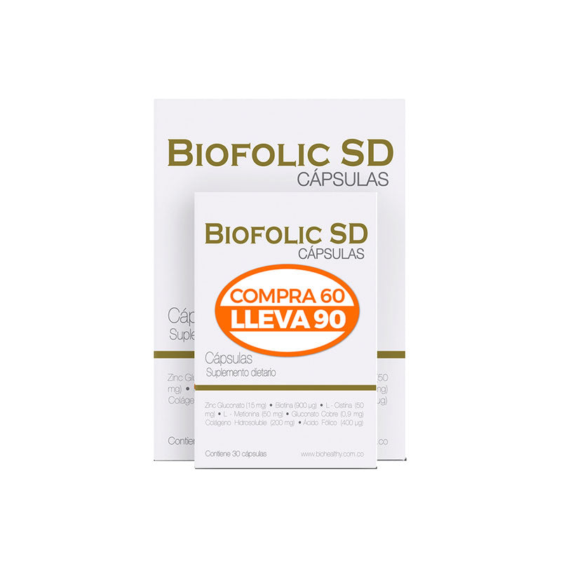 Biofolic SD Capsulas |  Biohealthy