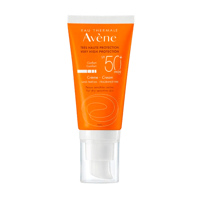 Protector solar avene crema sin color spf 50 AVENE | Belle farma