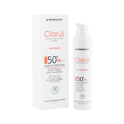 Clarus Protector Solar Facial Gel X 100 g | Biohealthy