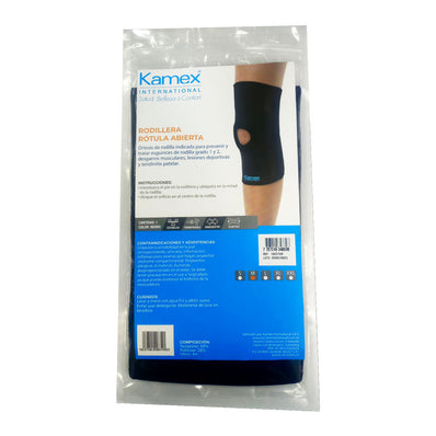 Rodillera Rotula Abierta M NM Ref: 18635NM Kamex