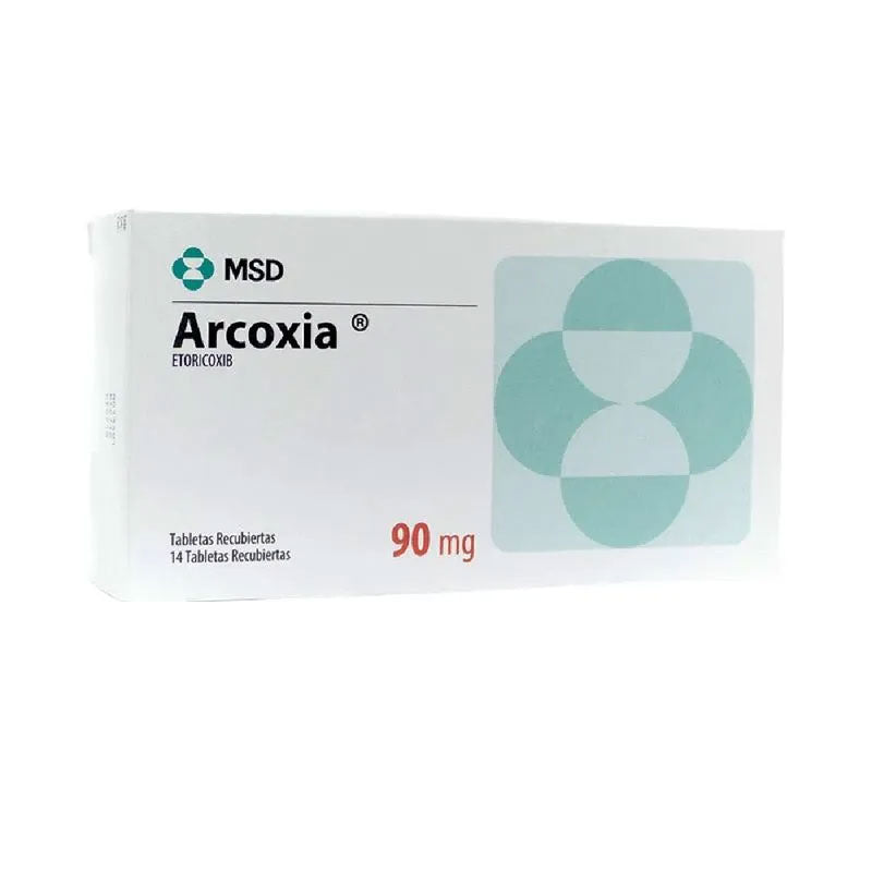Arcoxia 90mg caja x 14 Tabletas | Organon Colombia S.A.S