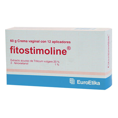 Fitostimoline Crema Vaginal 12 aplicadores x 60 g | Euroetika LTDA