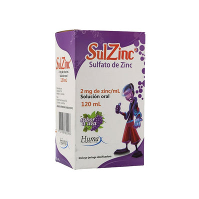 Sulzinc Sabor A Uva Suspension De 120 ml | Huma