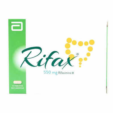 Rifax TN 550 mg x 14 tabletas | La Francol