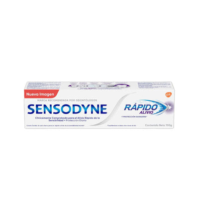Crema Dental Rapido Alivio Sensodyne Tubo x 100 gr | Sensodyne