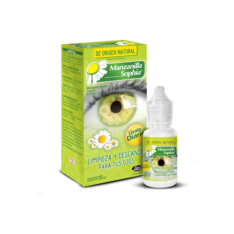 Manzanilla Oftalmica 0.25MG FCOX15ML