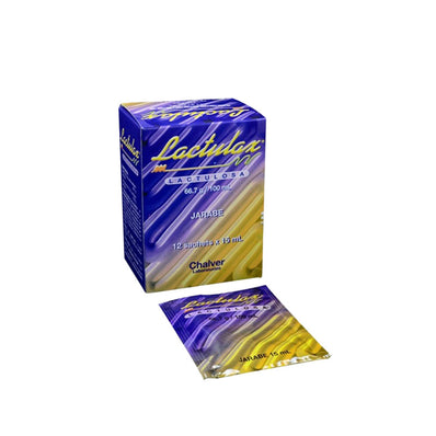 Lactulax Jarabe Caja x 12 Sachets x 15 ml | Chalver