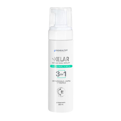 Xelar Espuma Limpiador Facial 200 ml | Biohealthy