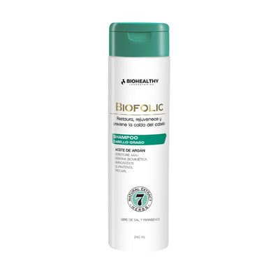 Biofolic Shampoo Cabello Graso 240 ml | Biohealthy