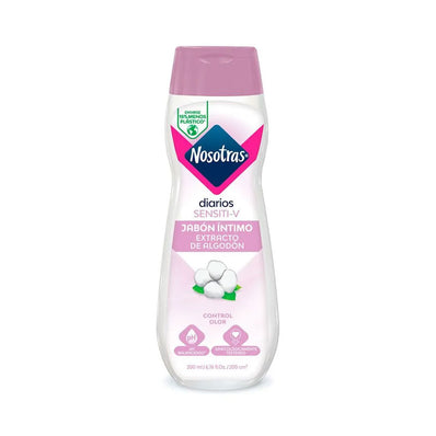 Jabon Intimo Nosotras Sensitive V Frasco x 130 ml | Nosotras