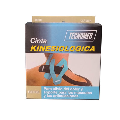 Cinta Kinesiologica Clasica 5 cm x 5cm  | Tecnomed