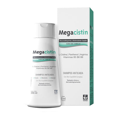 Megacistin Shampoo Tratante Caida Del Cabello  x 200 ml | Siegfried