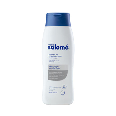 Shampo Salome Hombres 2 en 1 Frasco 400 ml | Salome