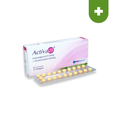 Activa 21 Tabletas Recubiertas (0.03+0.15) mg Caja X 21