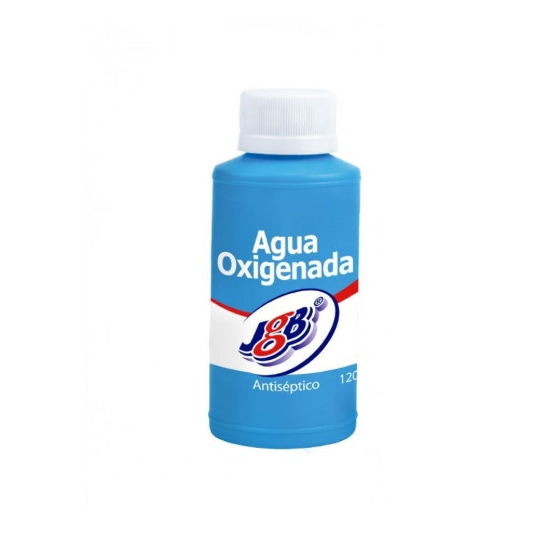Agua Oxigenada JGB Frasco x 120 ml