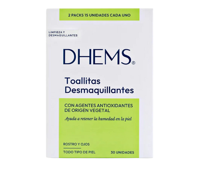 Toallas Desmaquillantes 30 Und | Dhems