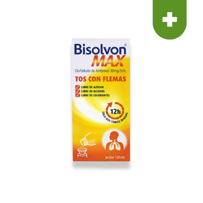 Bisolvon Max Jarabe Frasco X 120 mL