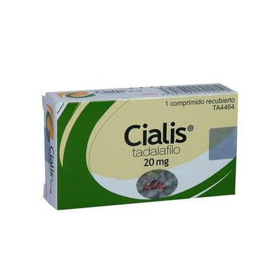 Cialis Caja x 1 comprimido 20 mg
