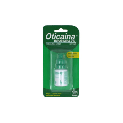 Oticaína Benzocaína 2% Gotas Óticas Frasco x 10 ml | Bussie