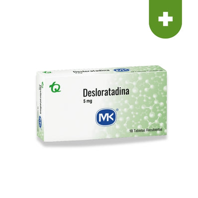 Desloratadina 5Mg Tableta Recubierta Caja X 10 Mk