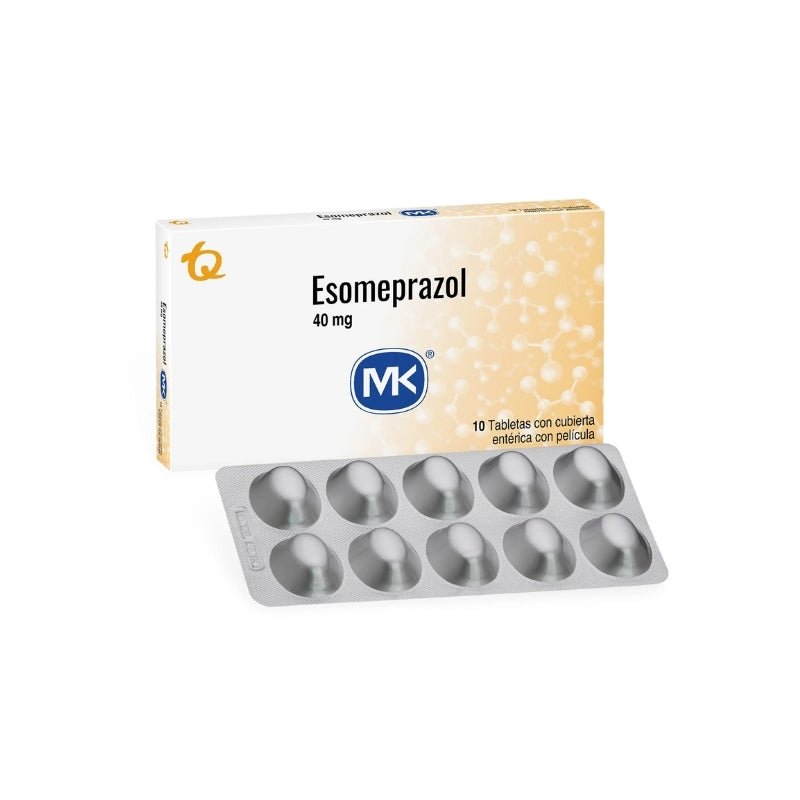 Esomeprazol 40 mg MK Caja x 10 Tabletas