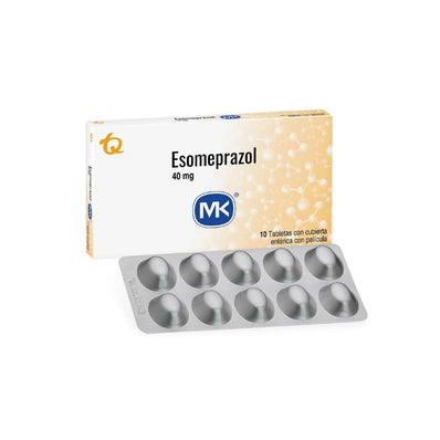 Esomeprazol 40 mg MK Caja x 10 Tabletas
