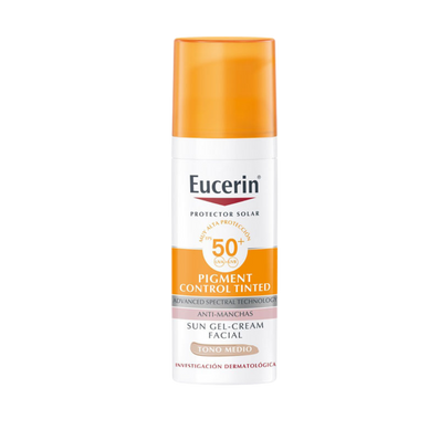 Protector Solar Facial Pigment Control  Tono Medio FPS 50 x 50 ml | Eucerin