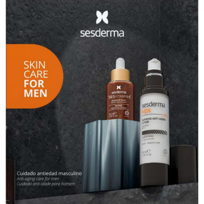 KIT SESVITAMIN-C SERUM+ SESDERMA MEN ANTIAGING LOTION