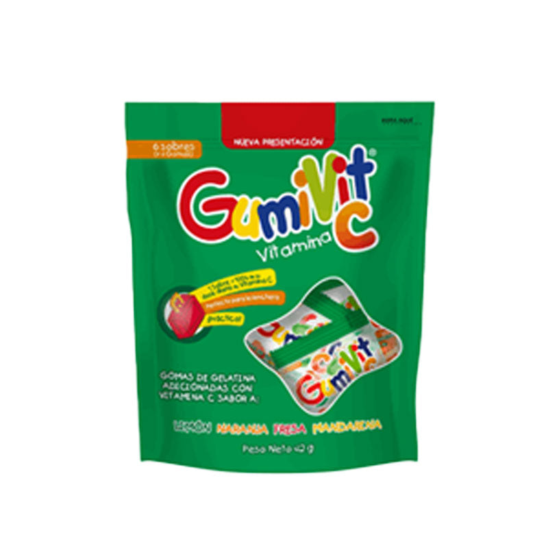 Vitamina C Gomitas x 12 Sobres Gumivit C | Procaps