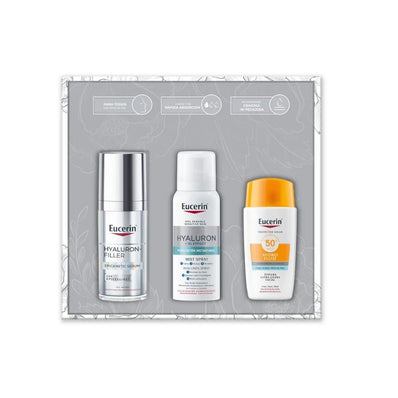 Kit Eucerin Epigenetic | Sérum + Hydro Fluid SPF 50+ + Mist Ácido Hialurónico