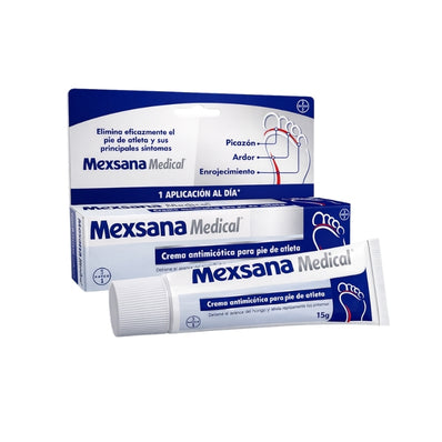 Mexsana Medical 1% Crema Antimicótica Tubo X 15Gr