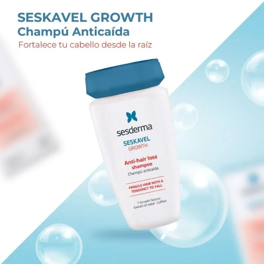 Shampoo Anticaída Growth X 250 ml - Seskavel | Sesderma