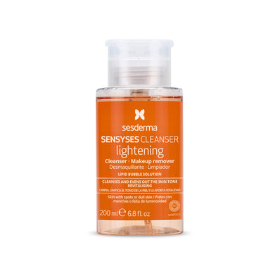 Agua micelar para limpieza del rostro especialmente indicada para pieles con manchas y falta de luminosidad. Sesderma Sensyses | Belle Farma