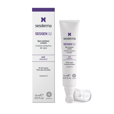 cuidado del contorno de los ojos, que ayuda a corregir la apariencia de arrugas, bolsas, ojeras y parpados caídos. Sesderma Segen 32 | Bellefarma