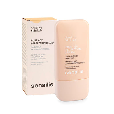 Maquillaje Antiimperfecciones Pure Age Fluid Tono Beige | Sensilis