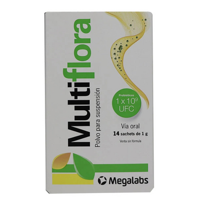 MULTIFLORA CAJA X 10 SACHETS DE 1 G