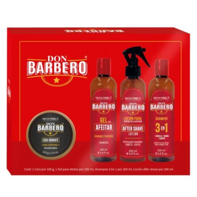 KIT DON BARBERO CERA VIBRANTE MAXYBELT