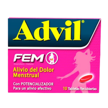 ADVIL Fem Caja X 10 Tabletas