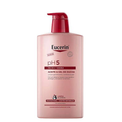 EUCERIN PH5 ACEITE Y GEL DE DUCHA X 1.000 ML