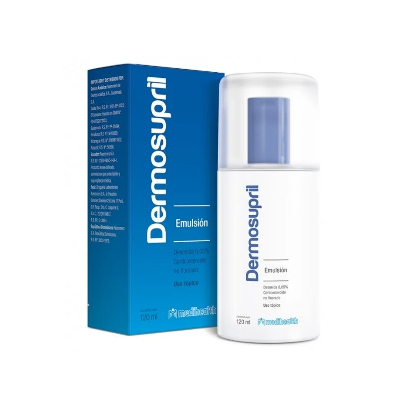 DERMOSUPRIL EMULSION 0.05 % EM 120 ML FCO MEDIHEALTH