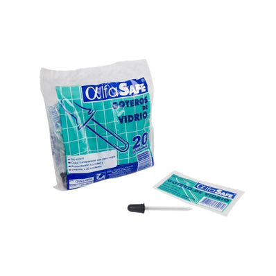 GOTERO VIDRIO CJ X 20 UND ALFA TRADING