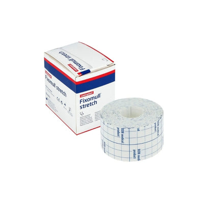 GASA ADHESIVA STRETCH ROLLO 5C.M. X 5 C.M.FIXOMULL