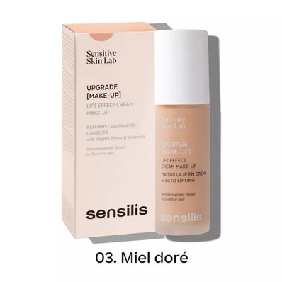 SENSILIS UPGRADE BASE DE MAQUILLAJE TONO MIEL DORE – LIFTING Y LUMINOSIDAD