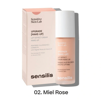 SENSILIS UPGRADE BASE DE MAQUILLAJE TONO MIEL ROSE – LIFTING Y LUMINOSIDAD