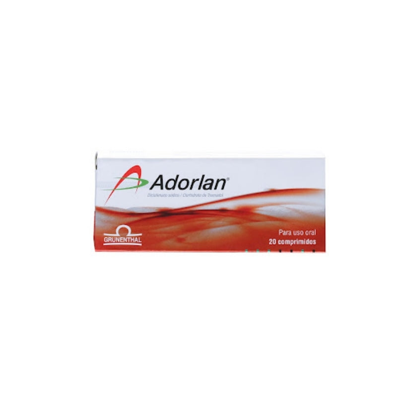 Adorlan TN® 25 mg/25 mg Caja x 20 Comprimidos