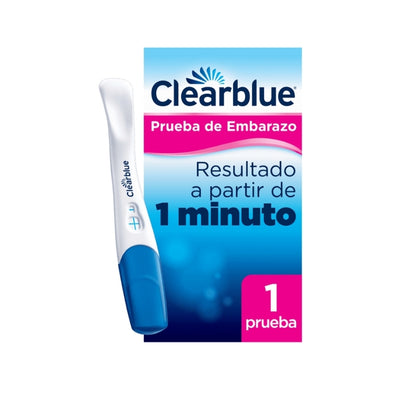 PRUEBA DE EMBARAZO CLEARBLUE PLUS 1 MINUTO