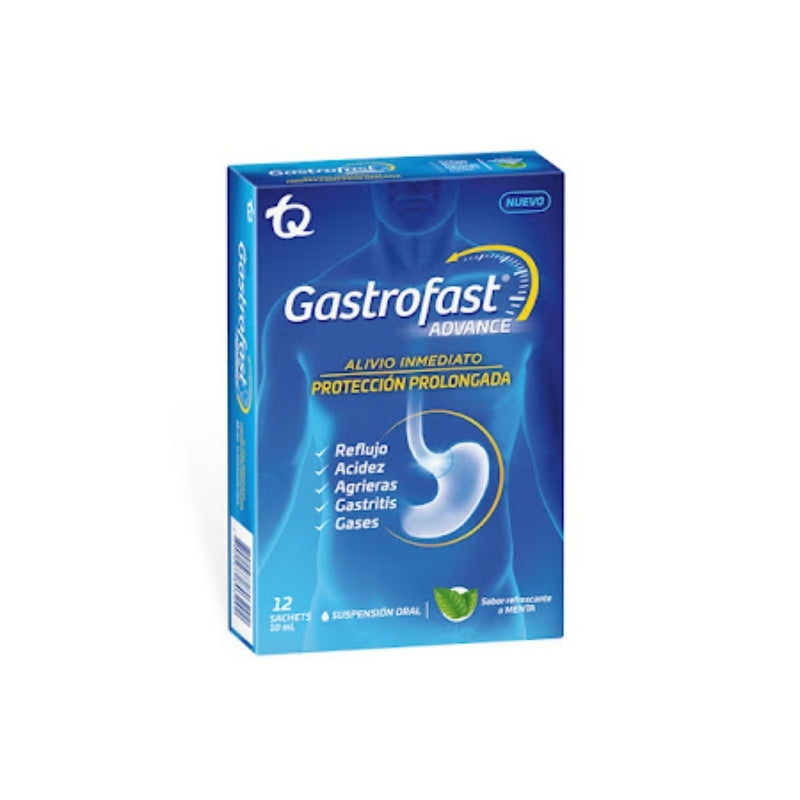 GASTROFAST ADVANCE CAJA X 12 SACHETS LIQUIDOS X 10ML