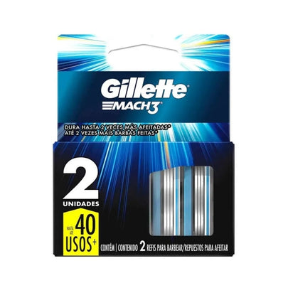 Gillette Mach3 Repuestos x2 Unidades